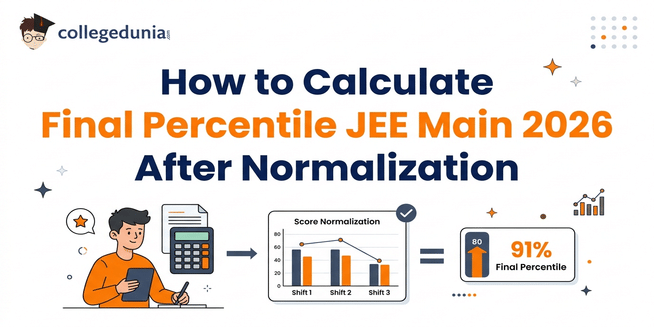 How to Calculate Final Percentile JEE Main 2026 After Normalization